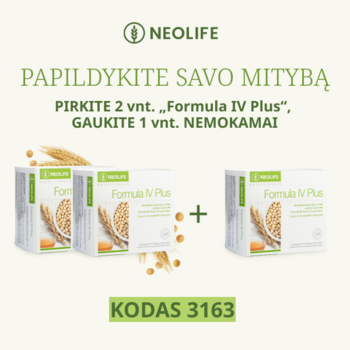 „Formula IV Plus“ pasiūlymas